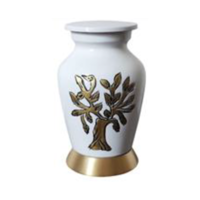 Ánfora mini tree of life pearl