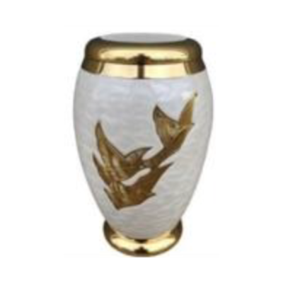 Ánfora adulto golden doves