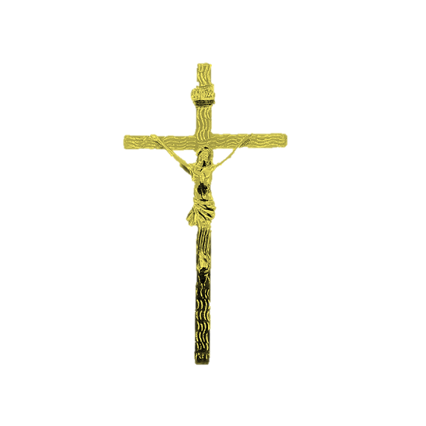 14. crucifijo laurel bronce 30 cm