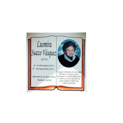 Lapida ceramica eterna