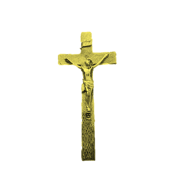 15. crucifijo laurel bronce 45 cm