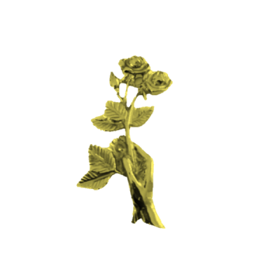 Mano rosa 18 cm