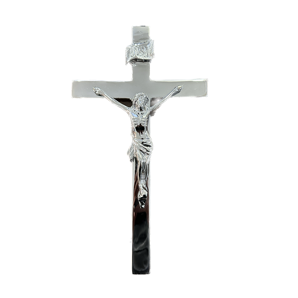 crucifijo cromado 24 cm