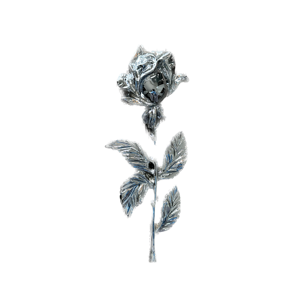 rosa cromada 20 cm