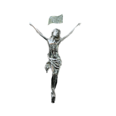 cristo cromado 30 cm