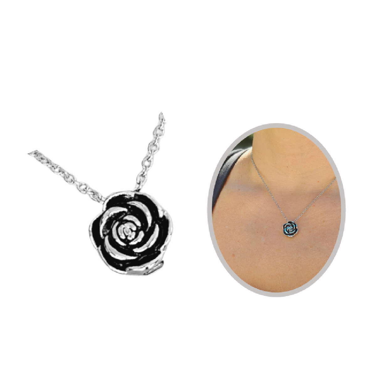 Joyas funerarias flor C33